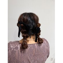 お呼ばれヘアセット