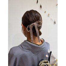 お呼ばれヘアセット